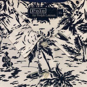 Polo Ralph Lauren Vintage Mens Aloha Polo Shirt xl